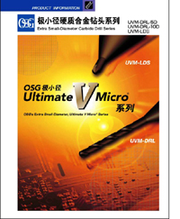 UVM small diameter hard alloy bit series